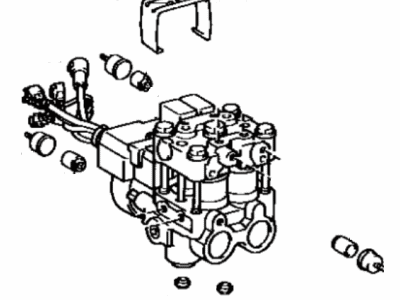 1988 Toyota Celica ABS Pump And Motor Assembly - 44510-20010