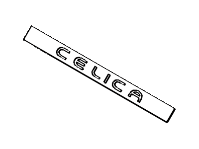 1989 Toyota Celica Emblem - 75441-20230-08