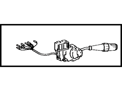 1989 Toyota Celica Wiper Switch - 84652-2B430