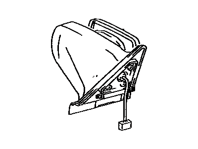 1988 Toyota Celica Car Mirror - 87910-20800-24