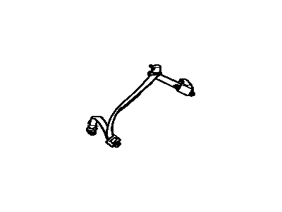 Toyota 73360-20210-01 Belt Assy, Rear Seat 3 Point Type, Outer RH