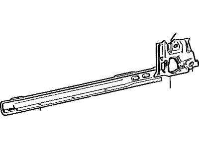 Toyota 61401-20230 Panel, Rocker, Outer RH