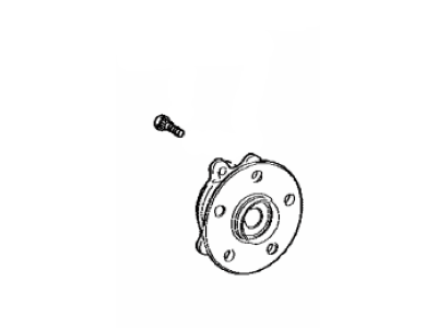 Toyota 43550-33010 Bearing And Hub Assembly