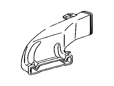 Toyota 62931-47020 Duct, Quarter Vent