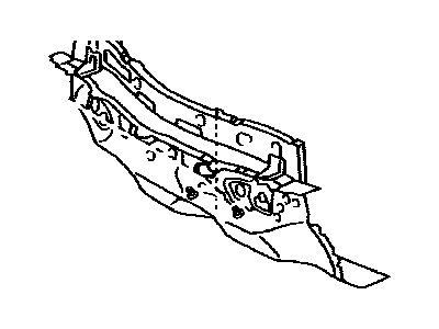 Toyota 55101-47052 Panel Sub-Assembly, Dash