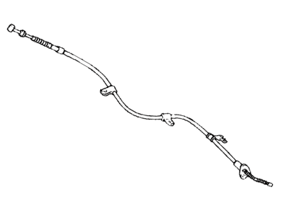 2008 Toyota Prius Parking Brake Cable - 46430-47050