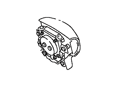 Toyota 45130-02021-P8 Button Assembly, Horn