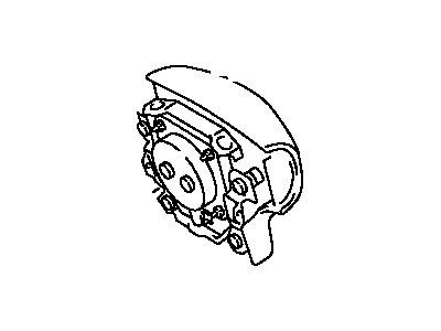 Toyota 45130-02021-J9 Button Assembly, Horn