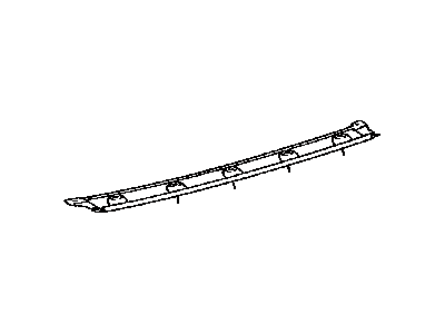 Toyota 76891-12140 Spoiler, Rear NO.1