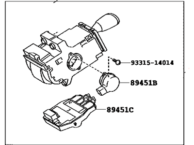 Toyota 33560-47021 Lever Assy, Shift, Lower