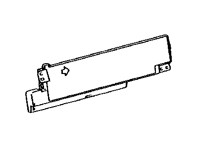 Toyota 83843-47100 Case, Combination Meter