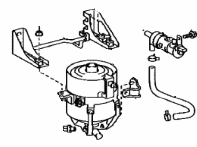 2007 Toyota Prius Coolant Reservoir - 16660-21010