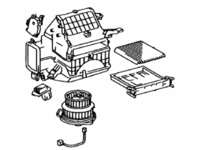 Toyota 87130-47090 Blower Assembly