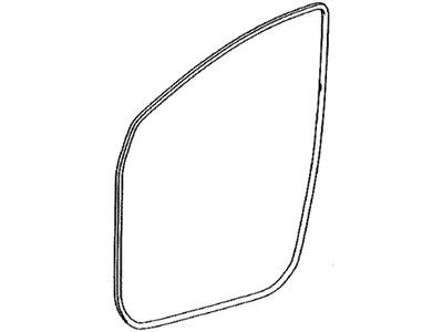 2009 Toyota Prius Door Seal - 62312-47020-E0