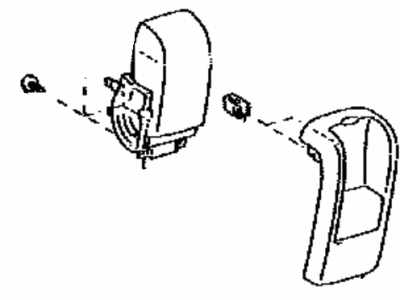 Toyota 58903-47010-B0 Panel Sub-Assy, Console Rear End