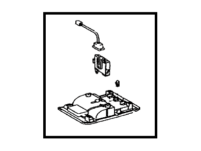 Toyota 81260-47031-B0 Lamp Assembly, Map