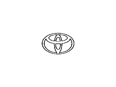 Toyota 90975-02039 Symbol Emblem