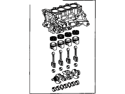 Toyota 11400-21120 Block Assembly, Short