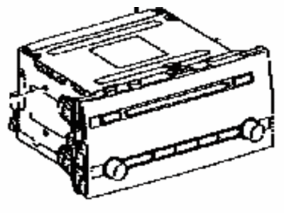 Toyota 86120-47270 Receiver Assembly, Radio