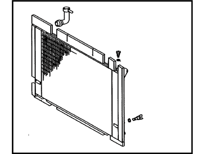 Toyota 16041-21281 Radiator Assembly