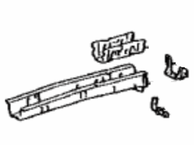 Toyota 57615-47903 Member, Rear Floor Side, Rear RH