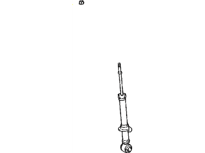 Toyota 48530-49695 Shock Absorber Assembly Rear Left