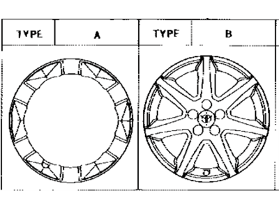 Toyota 42602-47030 Wheel Cap Sub-Assembly