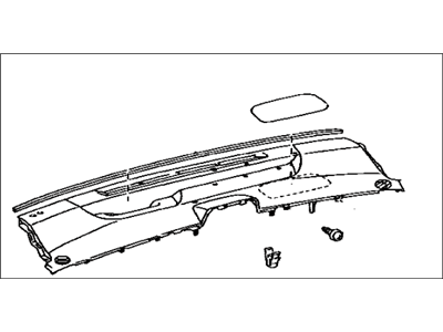 Toyota 55300-47030-C0 Panel Sub-Assy, Instrument