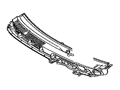 Toyota 55708-52120 Louver Sub-Assy, Cowl Top Ventilator