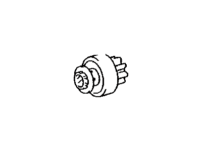 Toyota 28011-70020 Clutch Sub-Assy, Starter