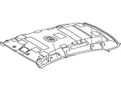 Toyota 63313-52030-E0 Headlining, Roof