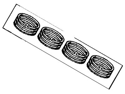 Toyota 13011-21140 Ring Set, Piston