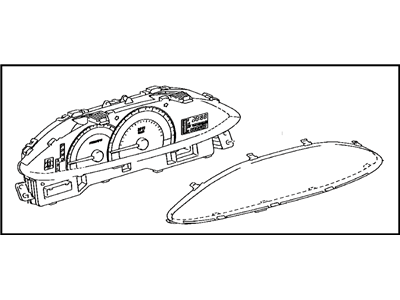 Toyota 83800-52R80 Meter Assembly, Combination