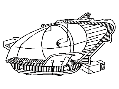 2016 Toyota Yaris Headlight - 81130-52F20