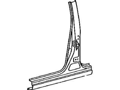 Toyota 61412-52210 Panel, Rocker, Outer LH