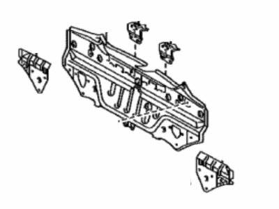 Toyota 58307-52470 Panel Sub-Assy, Body Lower Back