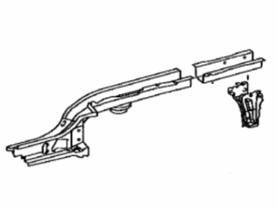 Toyota 57602-52322 Member Sub-Assembly, Rear