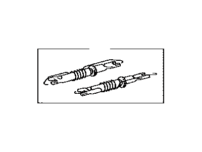 Toyota 04943-12010 Strut Kit, Rear Brake