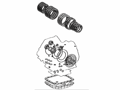 Toyota 04352-52373 Overhaul Kit, AUTOMA