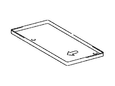 Toyota 74431-0D270 Tray, Battery