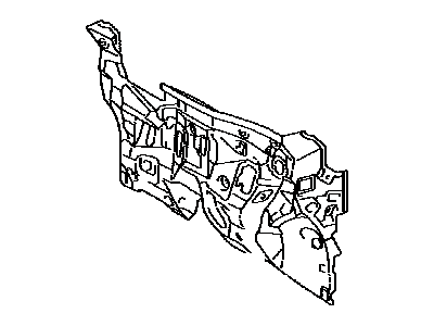 Toyota 55210-52230 Insulator Assy, Dash Panel