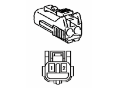 Toyota 82824-52130 Connector, Wiring Ha