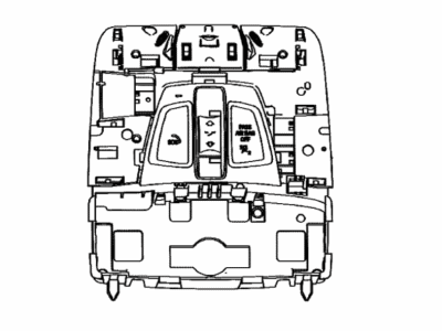 Toyota 84970-WAA01 Switch Assembly, COMBINA