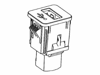 Toyota 85532-WAA01 Socket, Usb Charger