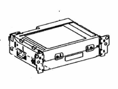 Toyota 86105-WAA44 Radio Sub-Assembly, RADI