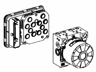 2022 Toyota GR Supra ABS Control Module - 44050-WAA27