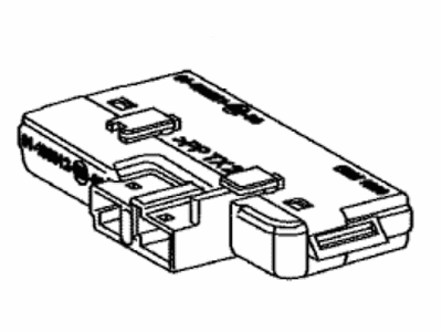 Toyota 864A1-WAA02 Computer, Steering C