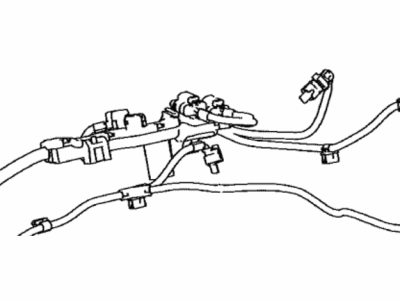 Toyota 82122-WAA05 Wire, Engine, NO.2