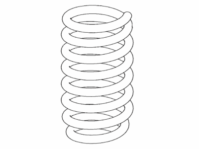 Toyota 48131-WAA01 Spring, Coil, Fr