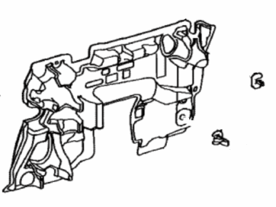 Toyota 12612-WAA02 Cover, Engine